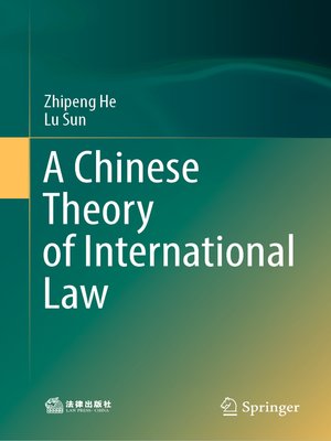 cover image of A Chinese Theory of International Law